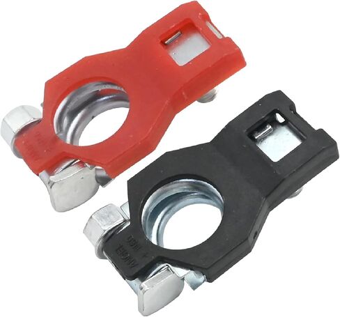 2PCS طرفية بطارية الموصلات السلبية والإيجابية كبل البطارية ، استبدال Nissan Cube 2009 2010 2011 2013 2013 2014 ، يحل محل 90982-06022 90982-05035 in Saudi Arabia