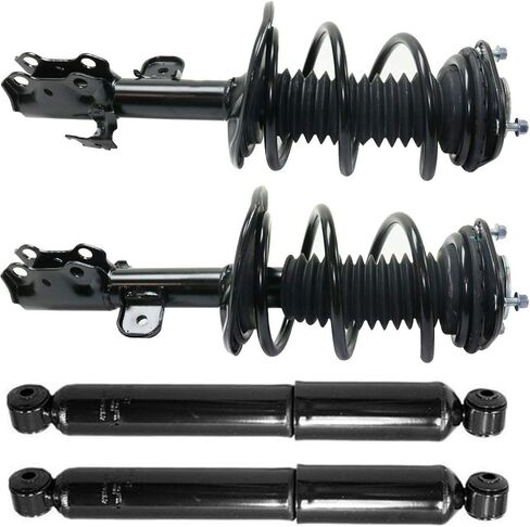 Maxfavor Front Rear Complete Struts Shock Absorbers fit for Toyota RAV4 2006 2007 2008 2009 2010 2011 2012 3.5L, Loaded Sturts Shocks Suspensions Amortiguadores in Saudi Arabia