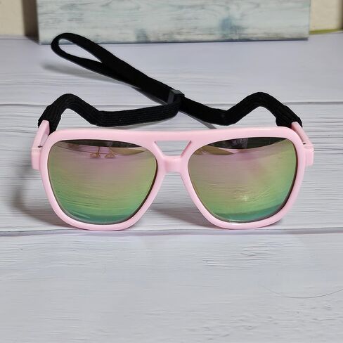 G045-jnst Dog 15-25lbs Small to Medium Breeds Star Shape Costume Puppy Cat Pet Sunglasses (Black) in Saudi Arabia