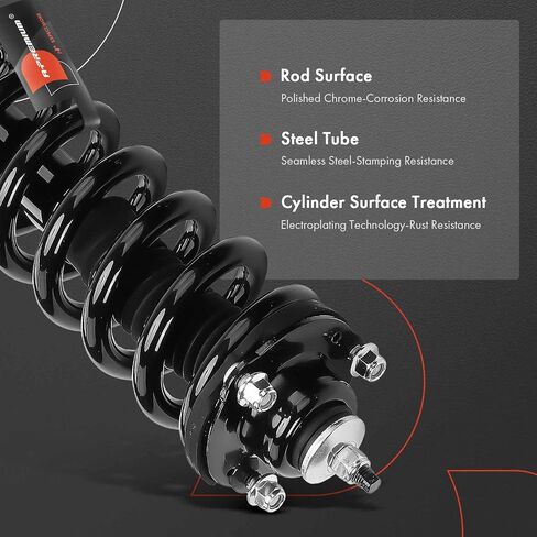 A-Premium Front Driver and Passenger Side Pair (2) Complete Strut and Coil Spring Assembly Compatible with Lexus GX460 2010-2018, GX470 2003-2009 in Saudi Arabia