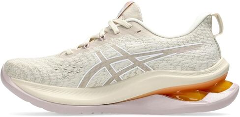 ASICS Women's Gel-Kinsei MAX Running Shoes, 9, Glow Yellow/Black in Saudi Arabia