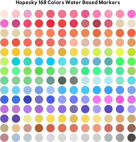 Watercolor Markers - 100 Colors Dual Tip Coloring Paint Markers for Artists Adult - Ultra Fine & Brush Tip, Permanent for Office Journals in Saudi Arabia