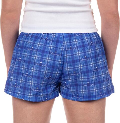 Gilmore Girls Women's Chilton Plaid Dragonfly Sleep Pajama Boxer Shorts Boyshorts in Saudi Arabia