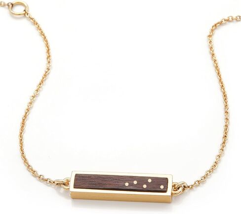 Wood Gold Bracelet for Her - Wooden 5th Anniversary Jewelry - 5 Year for Wife, Partner, Girlfriend in Saudi Arabia
