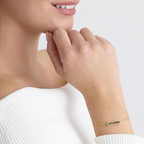 Wood Gold Bracelet for Her - Wooden 5th Anniversary Jewelry - 5 Year for Wife, Partner, Girlfriend in Saudi Arabia