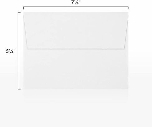 LUXPaper A7 Invitation Envelopes | Peel & Press | 5 1/4" x 7 1/4" | Baby Blue | 80lb. Text | 500 Qty in Saudi Arabia