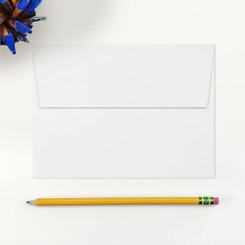 LUXPaper A7 Invitation Envelopes | Peel & Press | 5 1/4" x 7 1/4" | Baby Blue | 80lb. Text | 500 Qty in Saudi Arabia