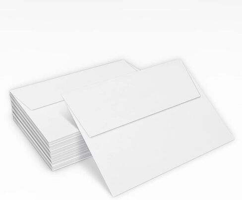 LUXPaper A7 Invitation Envelopes | Peel & Press | 5 1/4" x 7 1/4" | Baby Blue | 80lb. Text | 500 Qty in Saudi Arabia