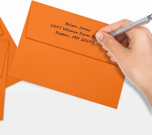 LUXPaper A7 Invitation Envelopes | Peel & Press | 5 1/4" x 7 1/4" | Baby Blue | 80lb. Text | 500 Qty in Kuwait