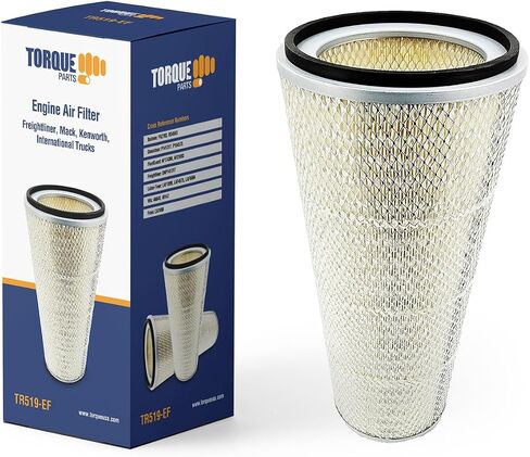 TORQUE Engine Air Filter Compatible with Select Freightliner FLD 112 120 Classic Semi Trucks Accessories Parts Replaces AF1743M PA2703 LAF1899 AF25693 46840 TR519 2 PCS in Saudi Arabia