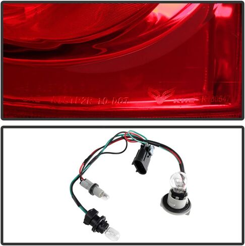 ACANII - For 2010-2015 Chevy Equinox Replacement Rear Replacement Tail Light - Driver Side Only in Saudi Arabia