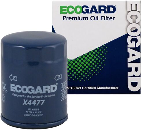 ECOGARD X4477 Premium Spin-On Engine Oil Filter for Conventional Oil Fits Chevrolet Tracker 2.0L 1999-2003, Tracker 1.6L 2000-2002 in Saudi Arabia