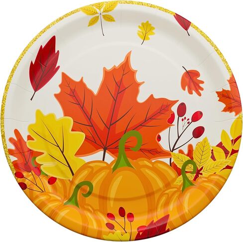 Blue Orchards Volleyball Plates and Napkin (52 Pieces for 16 Guests) - Volleyball Decorations, Sports Themed Birthday Party Supplies in Saudi Arabia