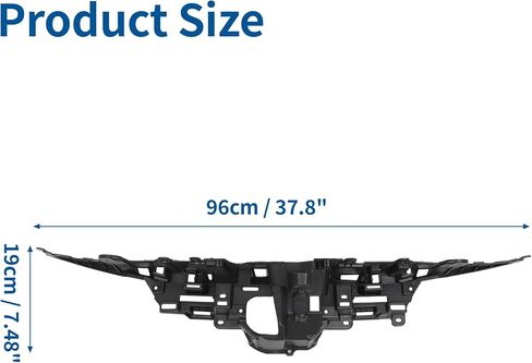 X AUTOHAUX No.5311402510 Front Inner Hood Bumper Grille Grill for Toyota Corolla LE 2020-2022 Front Inner Bumper Kidney Grille Grill Black in Saudi Arabia