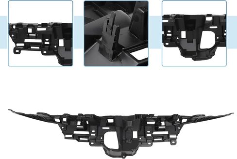 X AUTOHAUX No.5311402510 Front Inner Hood Bumper Grille Grill for Toyota Corolla LE 2020-2022 Front Inner Bumper Kidney Grille Grill Black in Saudi Arabia