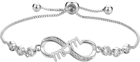 iJuqi Mother's Day Gifts for Mom from Daughter Son - Love Heart Mother Bracelets Birthday Christmas Valentine's Day Gifts in Kuwait