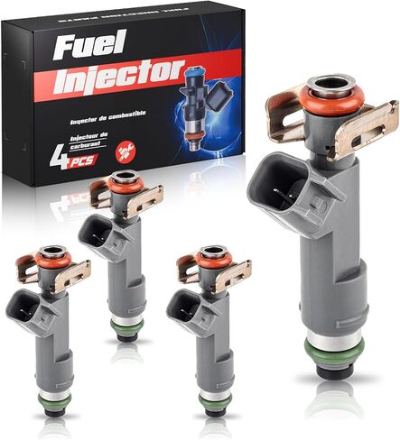 ENA 12 Holes Fuel Injectors Compatible with Chevy Malibu HHR Pontiac G6 2.2L 2.4L L4 2009 2010 2011 2012 Replacement for FJ1064 12613163 12613412 Set of 4 in Saudi Arabia