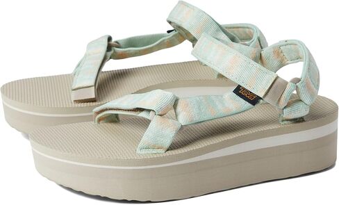Teva Women's Flatform Universal Sport Sandal ، Swerve Light Blue ، 10 in Kuwait