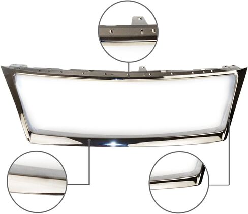 Partsflow Chrome Grille Molding Trim لعام 2010 2011 2012 لكزس ES350 LX1210103 53111-33350 in Kuwait