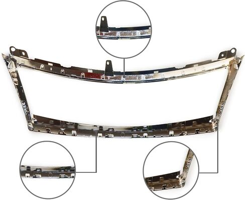 Partsflow Chrome Grille Molding Trim لعام 2010 2011 2012 لكزس ES350 LX1210103 53111-33350 in Kuwait