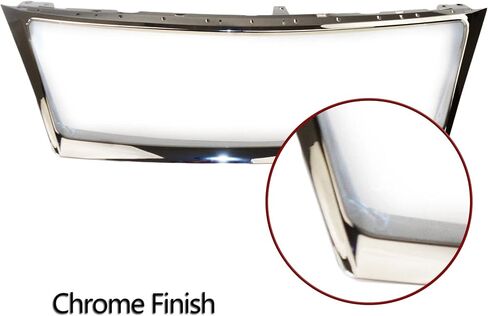 Partsflow Chrome Grille Molding Trim لعام 2010 2011 2012 لكزس ES350 LX1210103 53111-33350 in Kuwait