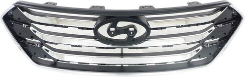 Garage-Pro Grille Assembly for Hyundai Santa Fe 2013-2016 Black Sport Model in Saudi Arabia