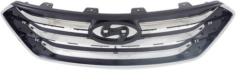 Garage-Pro Grille Assembly for Hyundai Santa Fe 2013-2016 Black Sport Model in Saudi Arabia