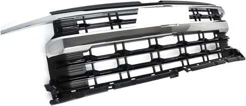Chrome Front Grille Compatible with 2022 2023 2024 Chevy Silverado 1500 LTZ Style Grill Assembly Replace For 85516947 in Saudi Arabia