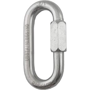 US STAINLESS Stainless Steel 316 Quick Link 1/2" (12mm) Marine Grade