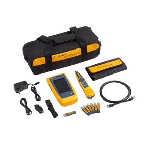 Fluke Networks LIQ-KIT LinkIQ Cable + Network Tester Kit, Black