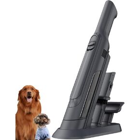 Handheld Vacuum Cordless, Lightweight 1.4lb with Powerful Suction, Charging Dock, Single Touch Empty and Detachable Dust Cup, Portable Mini Car Vac for Home Pet Car
