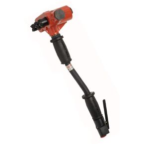 CS Unitec Hand-Held Scaling Hammer Triple Piston Scaler TCT Bush Head w/Long Handle- Pneumatic Power SF3 - Made in The UK