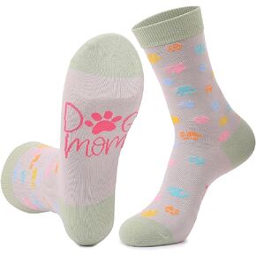 Funny Socks for Women,Easter Bunny Socks,Dog Mom Socks Fun Stocking Stuffer Socks