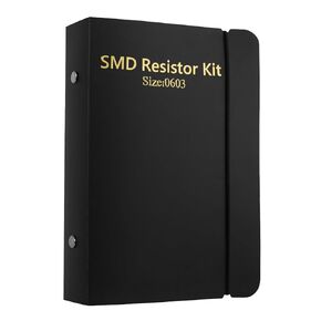 EMGTMS Y&Z 1% SMD Resistors Assortment Kit, R0603 Resistor Assorted Folder,170value x 50pcs = 8500pcs,Sample Book Kit for Electronic Components. (Resistor-0603)