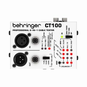 Behringer CT200 Microprocessor-Controlled 8-in-1 Cable Tester in Saudi Arabia