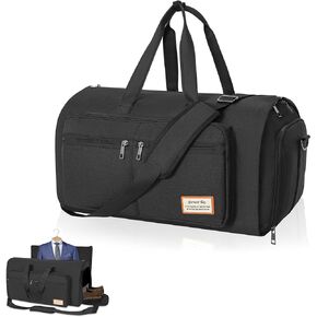 حمل على حقيبة الملابس 3 في 1 حقيبة واق من المطر 57L السفر فستان بتصميم بدلة الأحذية الناقل حقيبة التخزين للرجال النساء بين عشية وضحاها عطلة نهاية الأسبوع حقيبة سفر كبيرة in Kuwait