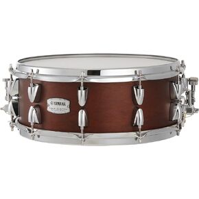 Yamaha Tour Custom Maple 14" x 5.5" Snare Drum, Licorice Satin