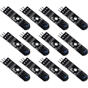 12PCS Obstacle Avoidance Sensor TCRT5000 5V 1 Way IR Infrared Reflective Sensor Line Detect Tracking for Arduino Robot Smart Car