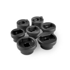 Tiger Tool Leaf Spring Pin Socket Set, Complete Set to Remove and Install Threaded Spring & Shackle Pins on Class 6 – 8 Commercial Heavy Duty Trucks & Equipment, 15111