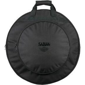 Sabian Quick 22 Black Out Cymbal Bag, Sabian QCB22 Quick 22 Cymbal Bag with Backpack Straps
