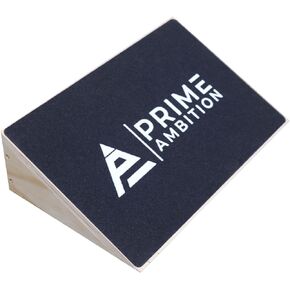 Prime Ambition™ Premium Knees Over Toes Slant Board for Athletic Performance, Training Incline Board for Squats, 1000 Lbs Weight Capacity, Wooden Incline Boards with Non-Slip Surface for Calf Stretch,