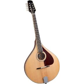 TM-325 Standard Celtic Octave Mandolin with Hardshell Case - Natural Top