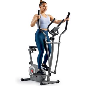Sunny Health & Fitness Essential Interactive Series Seated Elliptical - SF-E322004