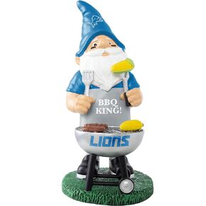 FOCO NFL Unisex-Adult NFL Team Logo Grill Garden Statue Outdoor Gnome 10"