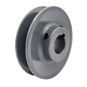 BK40-1 Single Groove Fixed Bore V Belt Pulley,Electric Motor Pulley,3.95"OD,1" Bore BK Sheaves Cast Iron for A AX B BX 4L 5L V-Belts