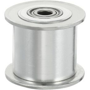 uxcell Aluminum 20T 5mm Bore 3mm Pitch Toothless Timing Belt Pulley for 15mm Belt