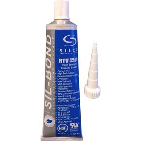 Food Grade NSF RTV Silicone Sealant Adhesive White 2.8 Ounce (1)