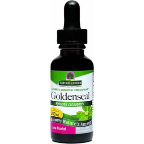 Nature's Answer Goldenseal Root with Organic Alcohol 1 Fluid Ounce | Promotes Overall Wellness | Natural Immune Booster | Inflammatory Reducer