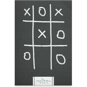 Editions Paris - Morpion (Tic Tac Toe) - Art Book - 240 Pages, 8.25 by 5.7 inches, Bodoni Binding lays Flat When Open