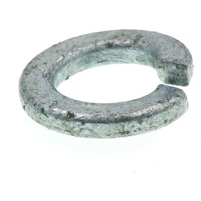 Prime-Line 9082381 Medium Split Lock Washers, 1/2 In., Hot Dip Galvanized Steel (25 Pack)